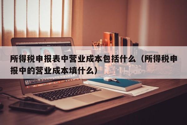 所得税申报表中营业成本包括什么（所得税申报中的营业成本填什么）