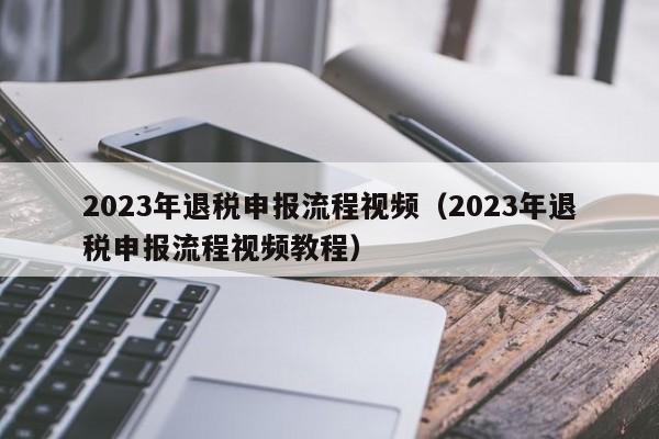 2023年退税申报流程视频（2023年退税申报流程视频教程）