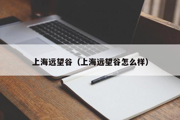 上海远望谷（上海远望谷怎么样）